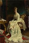 Pieter Lastman Paintings - Before the Ball by Jan Frederik Pieter Portielje